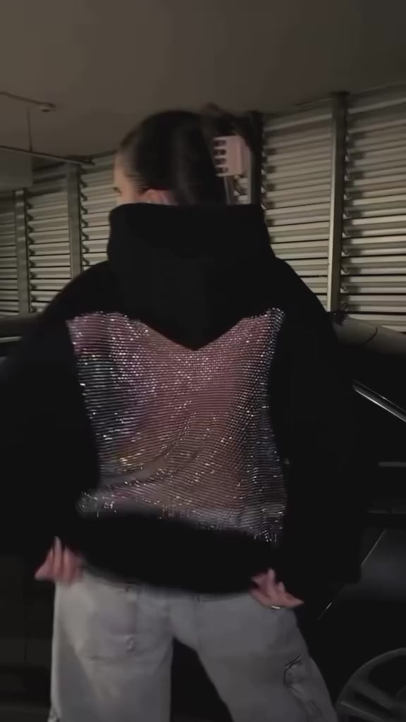 White Crystal Vision Sweatshirt