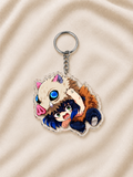 Demon Slayer (Kimetsu no Yaiba) Temalı Charm Anahtarlık