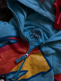Rainbow Pony Gökkuşağı Desenli Kapüşonlu Fermuarlı Sweatshirt | ÖN SATIŞ