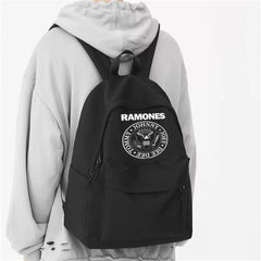 Ramones Baskılı Unisex Sırt Çantası