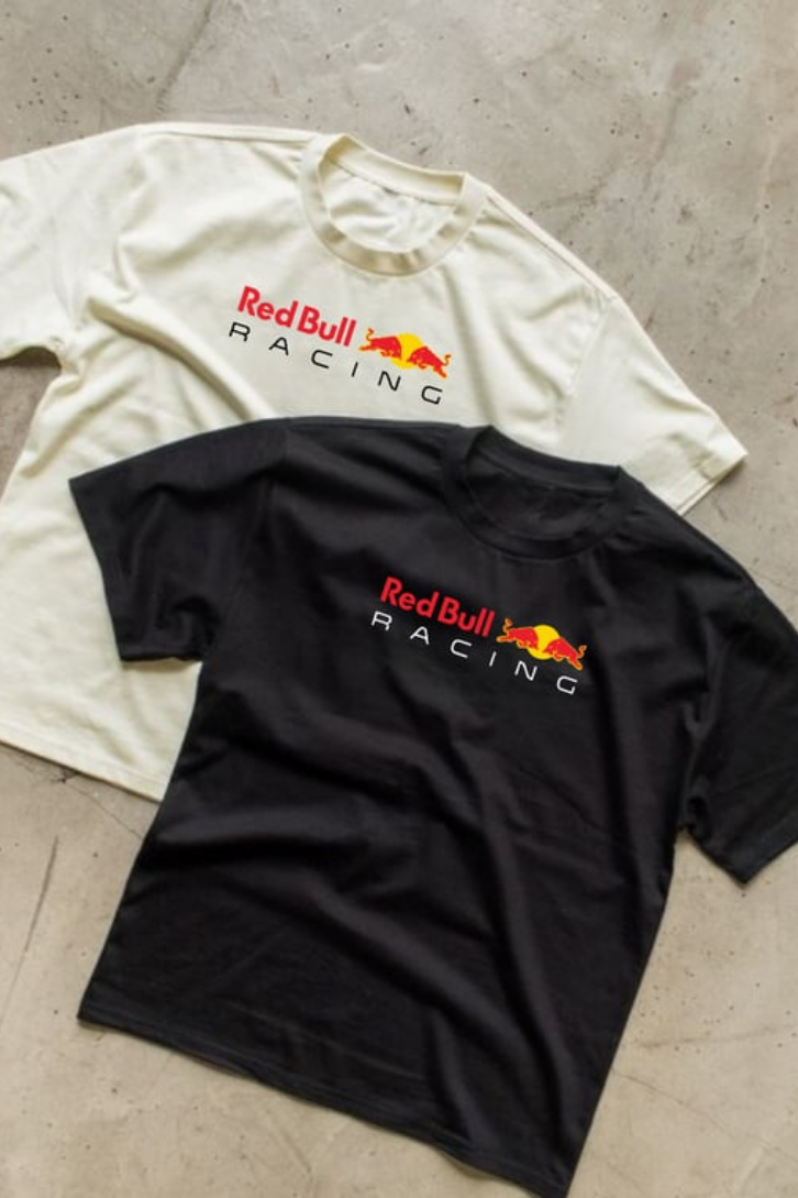 Red Bull Retro Baskılı T-shirt