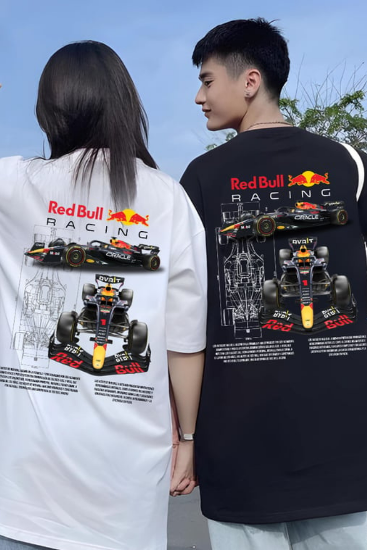 Red Bull Retro Baskılı T-shirt