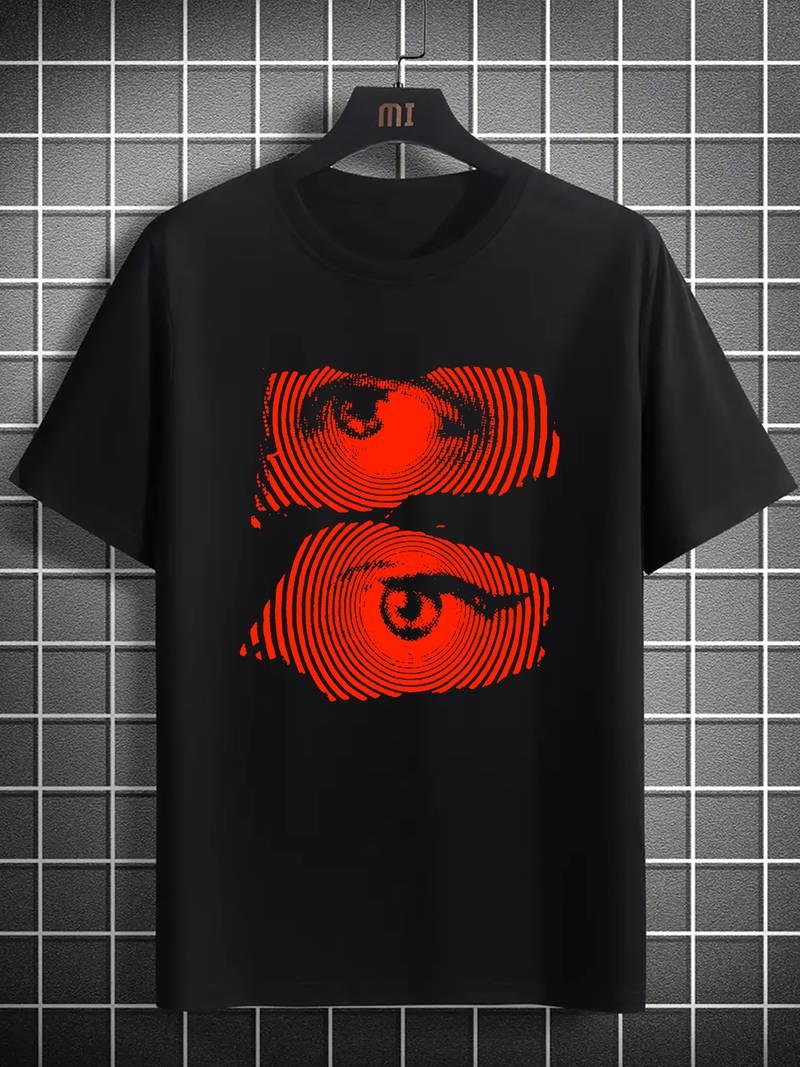 Red Eye Baskılı Oversize T-shirt