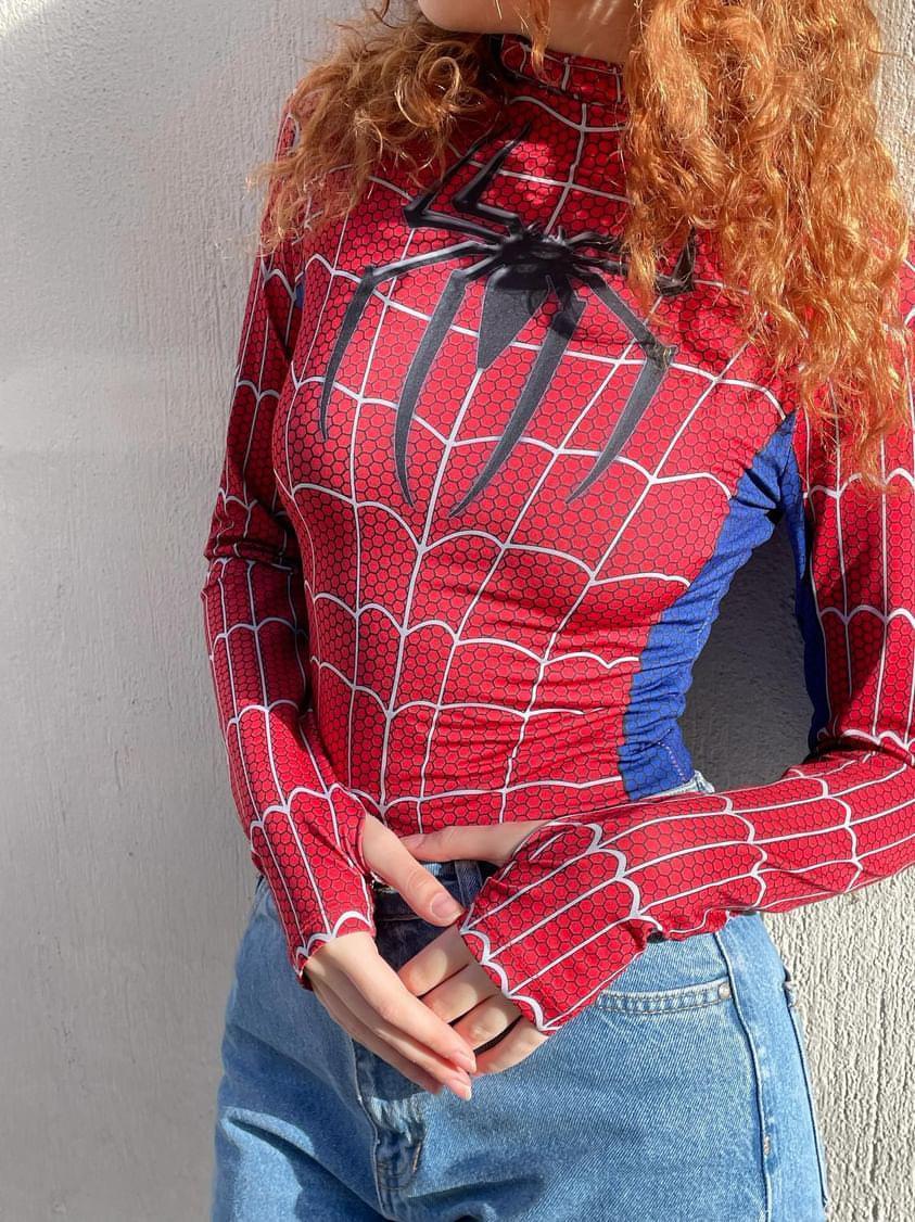 Red-Spider Çıtçıtlı Body