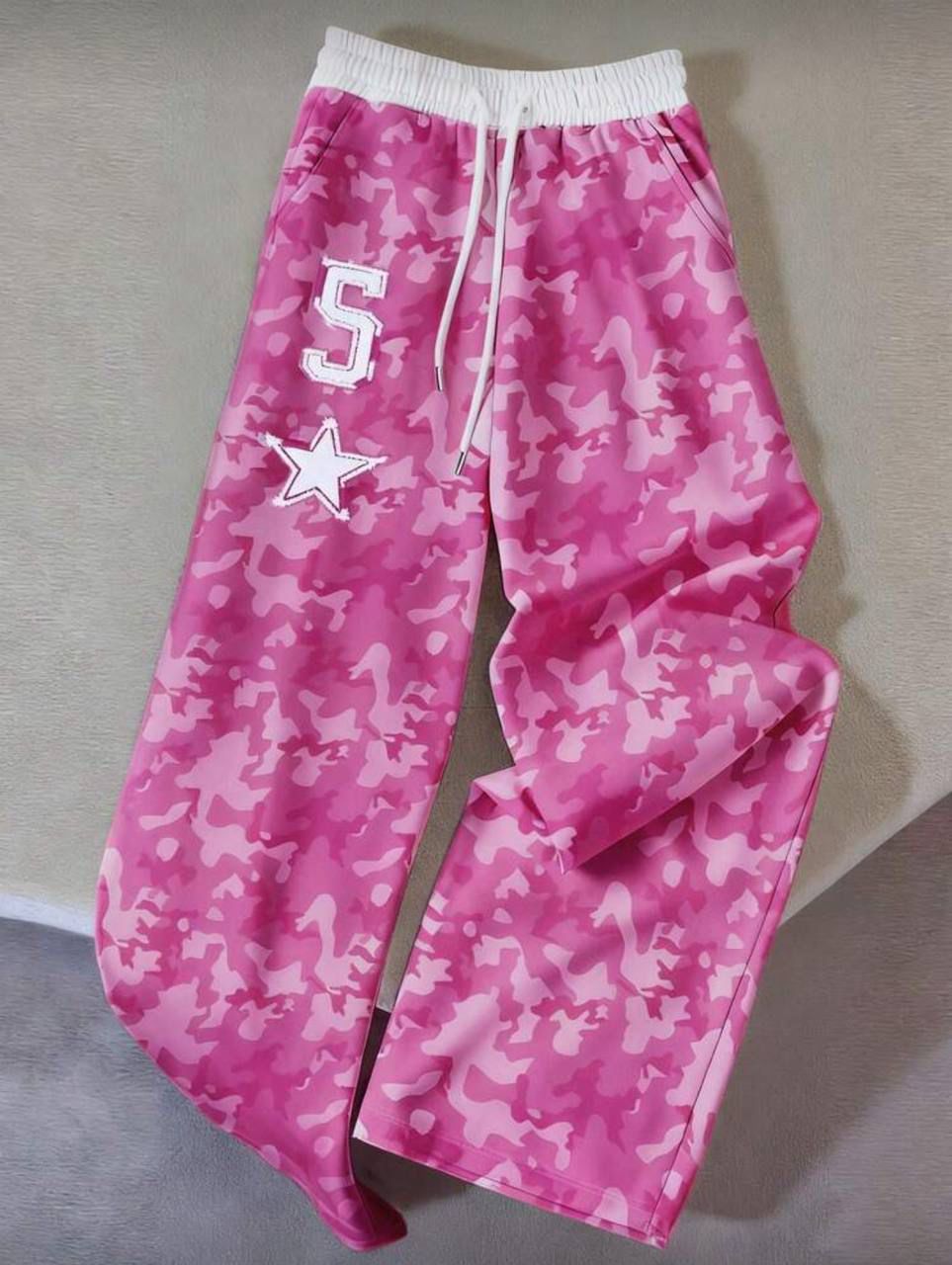 Kamuflaj Baggy Five Star Eşofman Altı