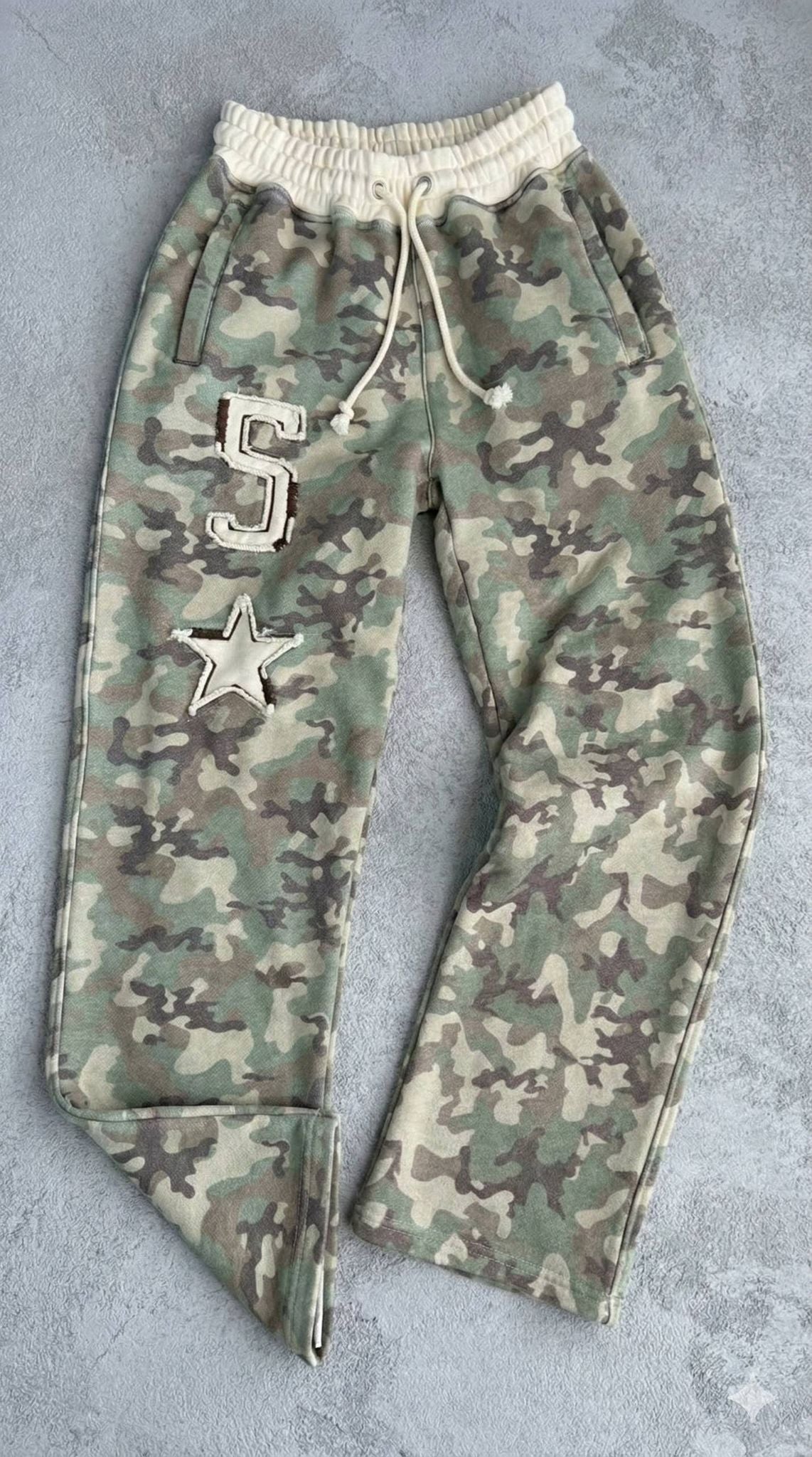 Kamuflaj Baggy Five Star Eşofman Altı