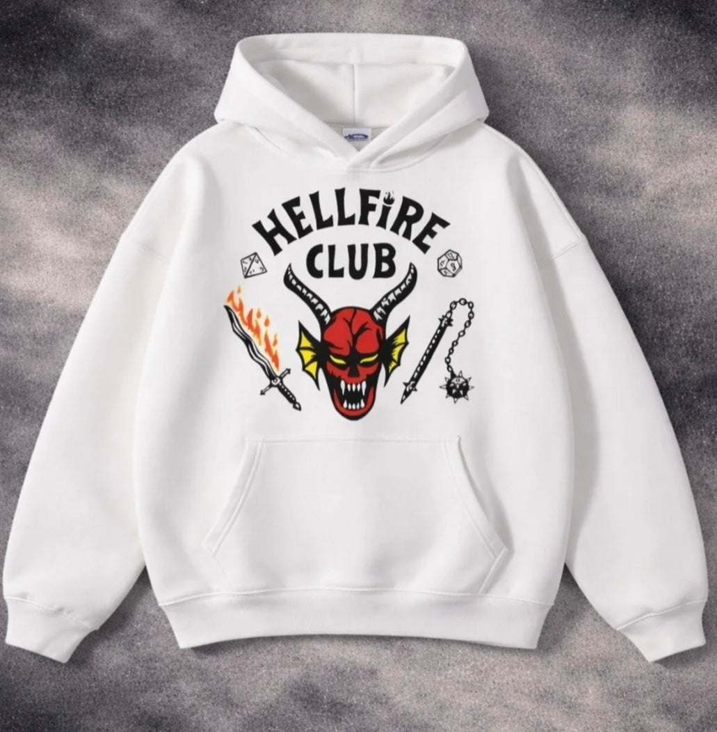 Stranger Things Hellfire Club Oversize Sweatshirt