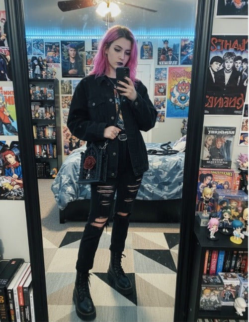 Gothic Design Omuz ve El Çantası