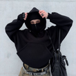 Basic Oversize Ninja Hoodie Sweatshirt