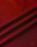 Solo Lacivert Nakışlı Büzgülü Bluz