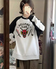 Stranger Things Hellfire Club Oversize Sweatshirt