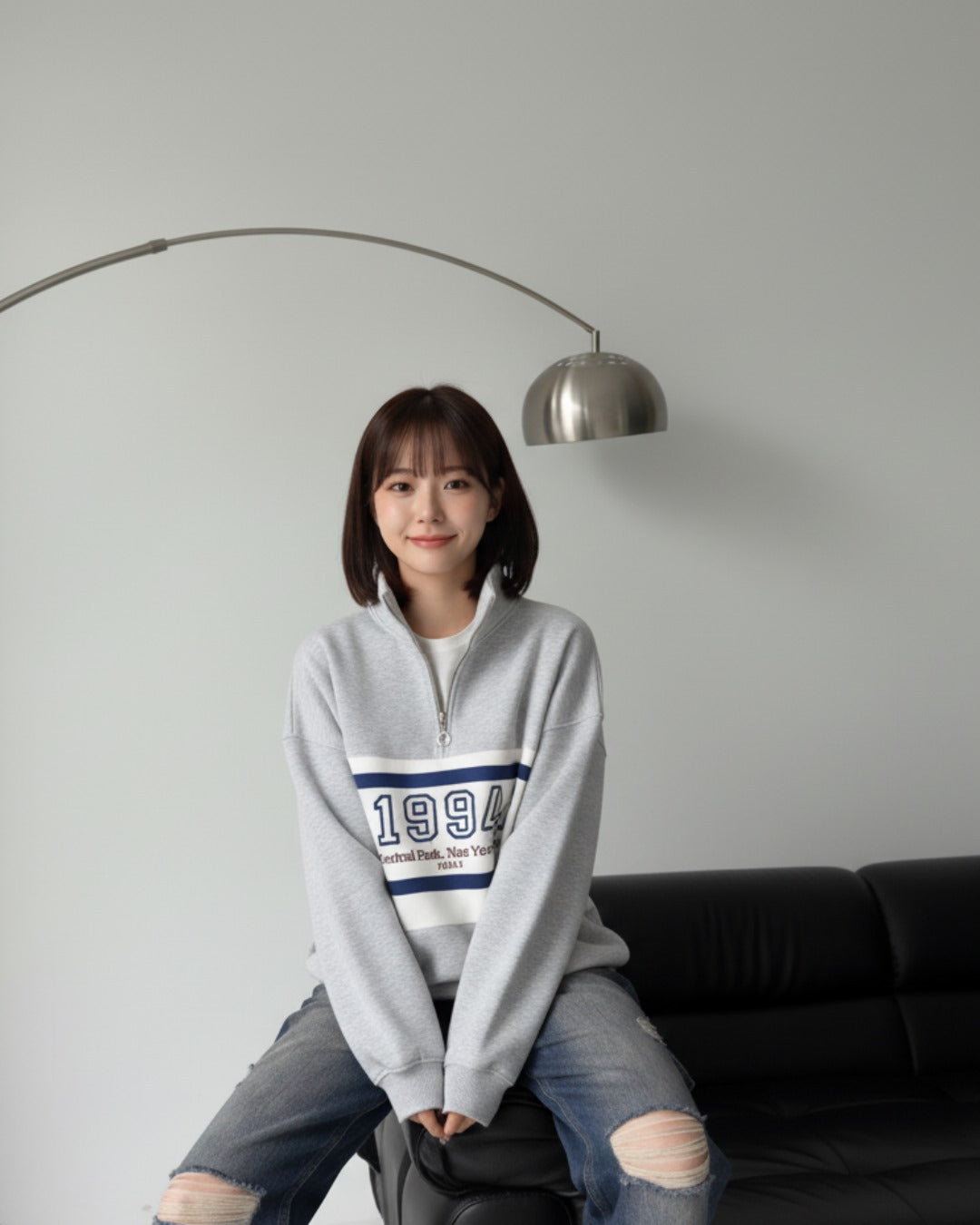 Streetwear Yarım Fermuarlı 1994 Design Sweet