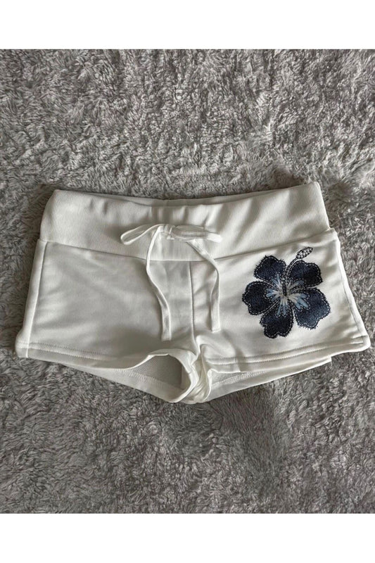 Sakura Flower Mini Şort