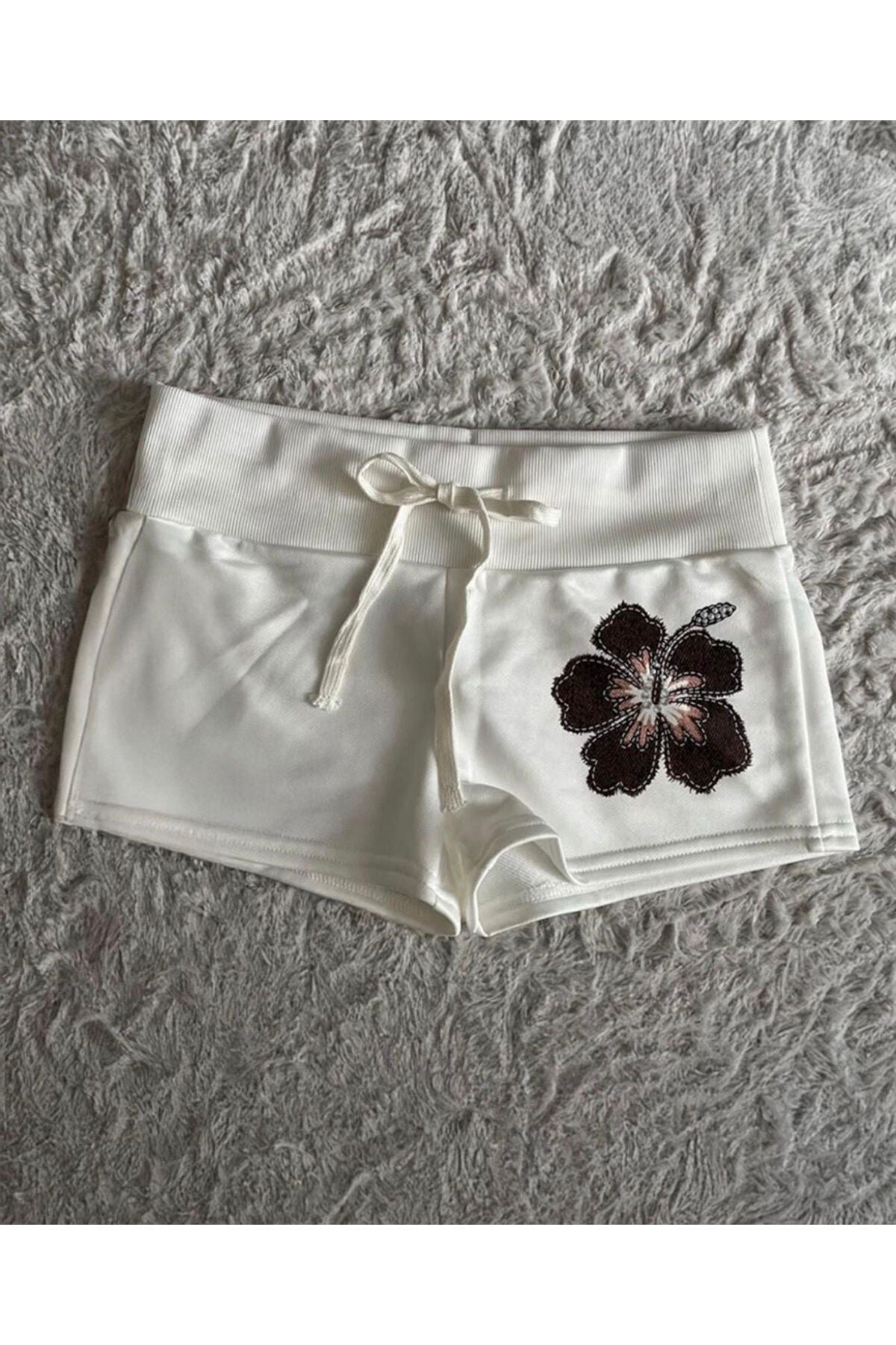 Sakura Flower Mini Şort
