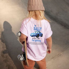 Sally Kids Baskılı T-shirt