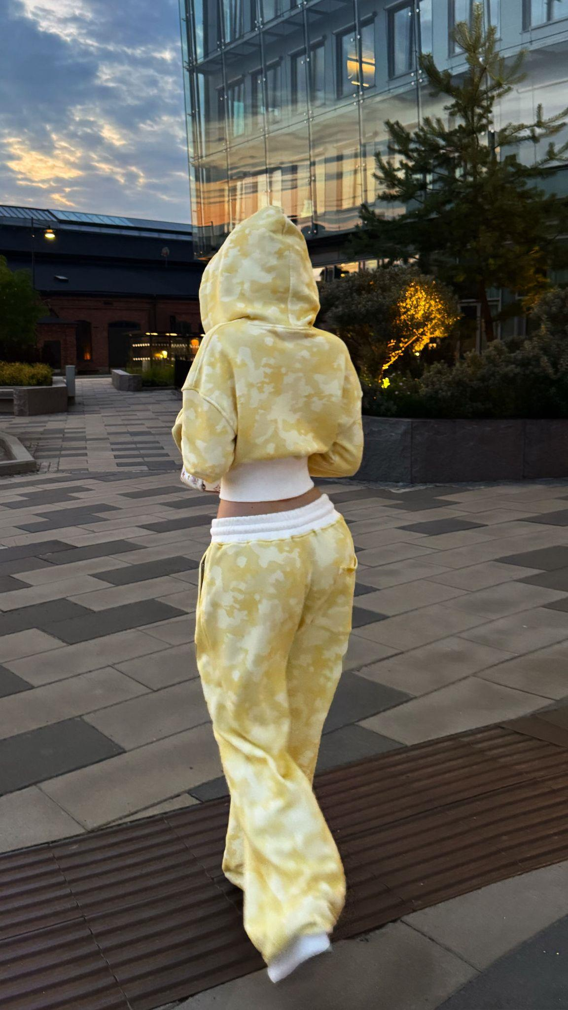 Kamuflaj Baggy Alt Üst Eşofman Takımı ( 3 İplik Şardonlu)