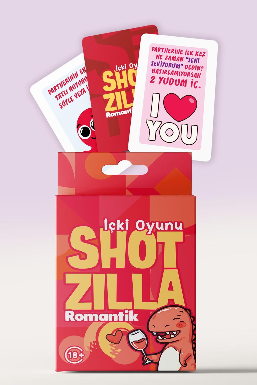 Shot Zılla Romantik Kart oyunu