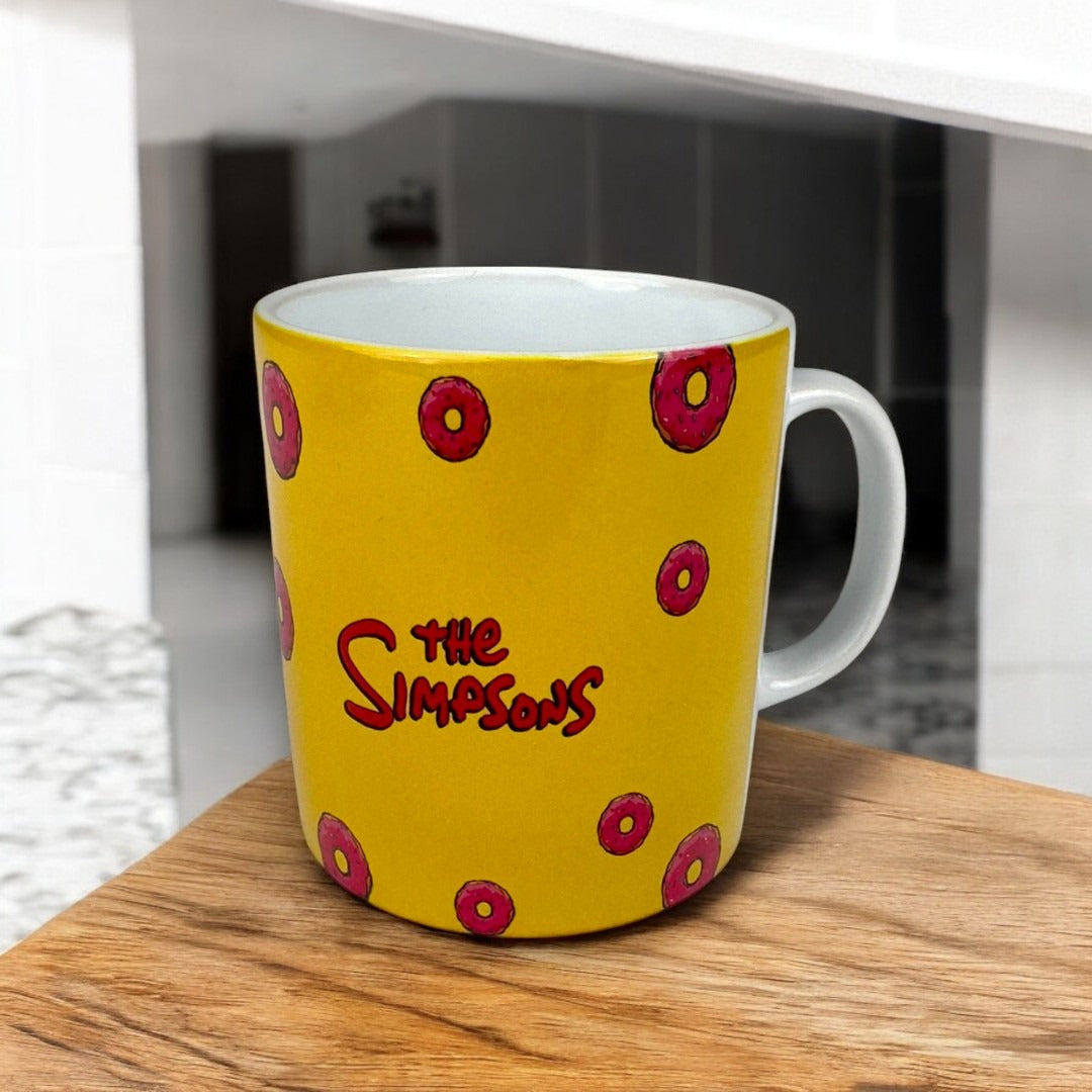 The Simpsons Full Baskılı Porselen Kupa Bardak