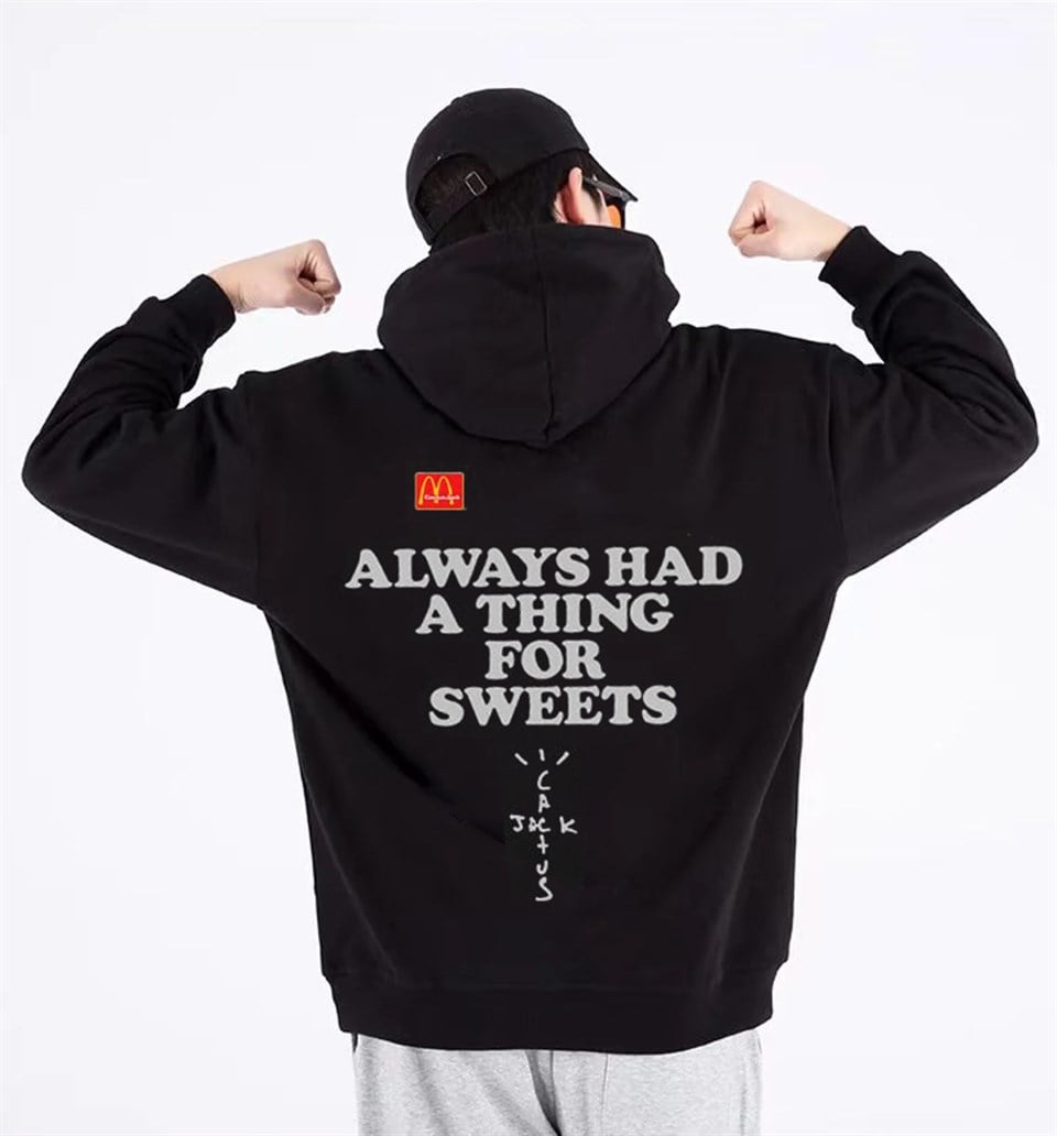 Sokak Tarzı M Always Had İçi Pamuklu Kapüşonlı Sweatshirt