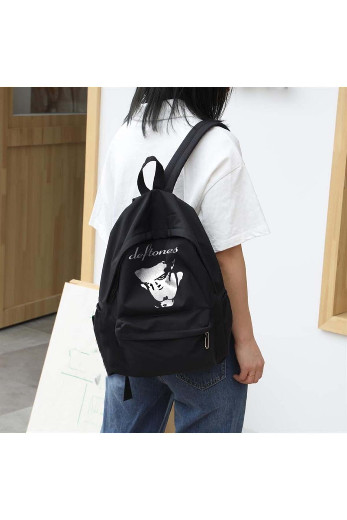 Sphera  Deftones Baskılı Unisex Sırt Çantası