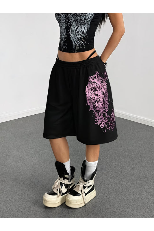 Stand Out Unisex Baggy Cepsiz Oversize Bermuda Şort