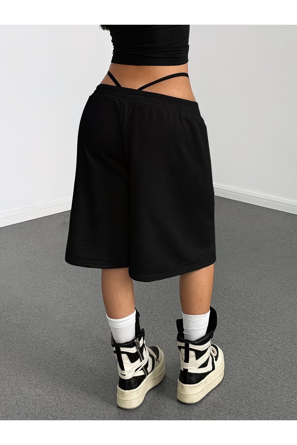 Stand Out Unisex Baggy Cepsiz Oversize Bermuda Şort