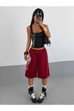Stand Out Unisex Baggy Cepsiz Oversize Bermuda Şort