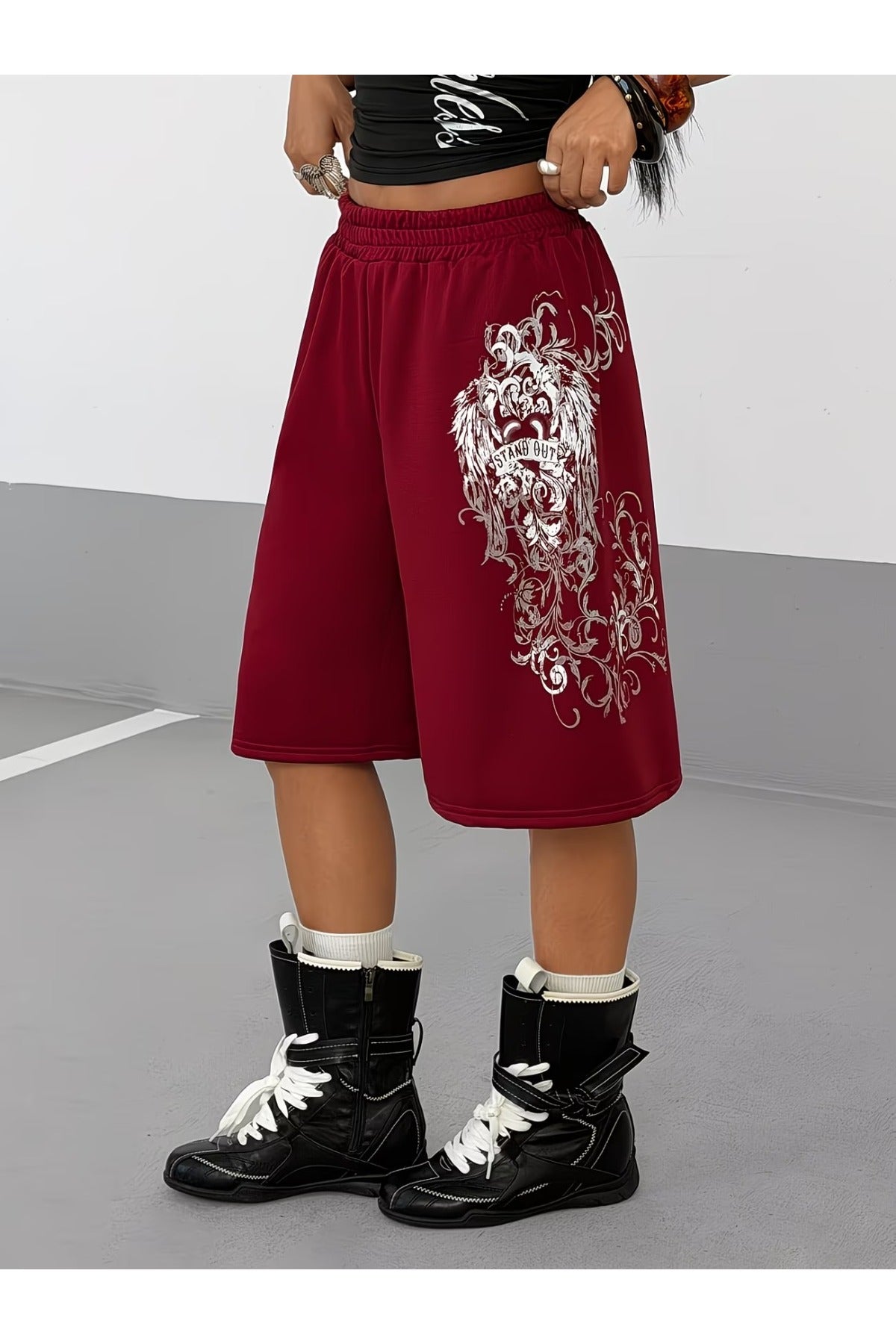 Stand Out Unisex Baggy Cepsiz Oversize Bermuda Şort