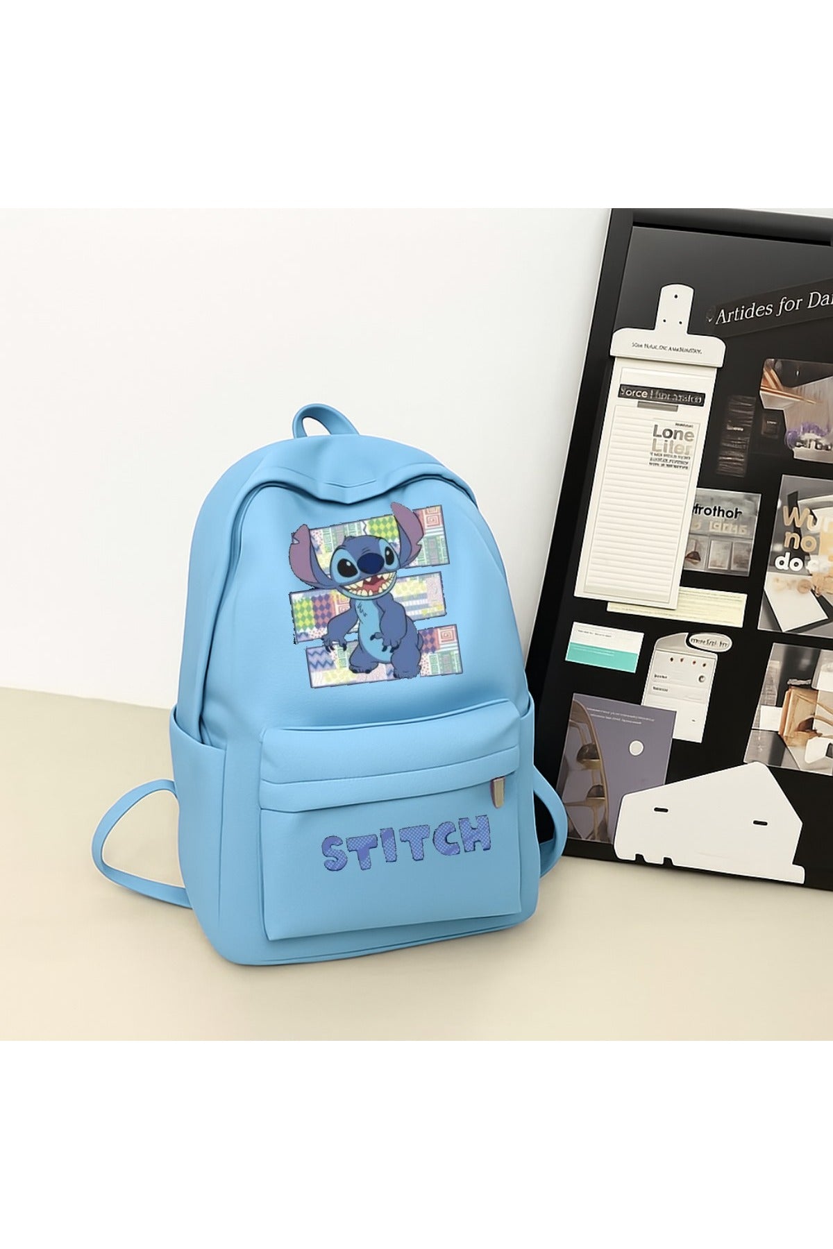 Stitch Baskılı Okul, Dershane, Kurs Sırt Çantası
