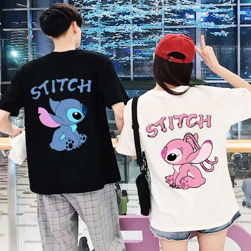 Stitch Baskılı Oversize T-shirt  ( Tek Gönderilir Lütfen Renk Seçin )