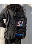 Stitch Baskılı Palaska Sırt Okul Çantası