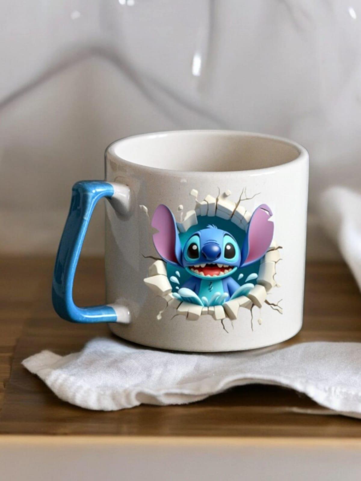 Stitch Beyaz Kupa