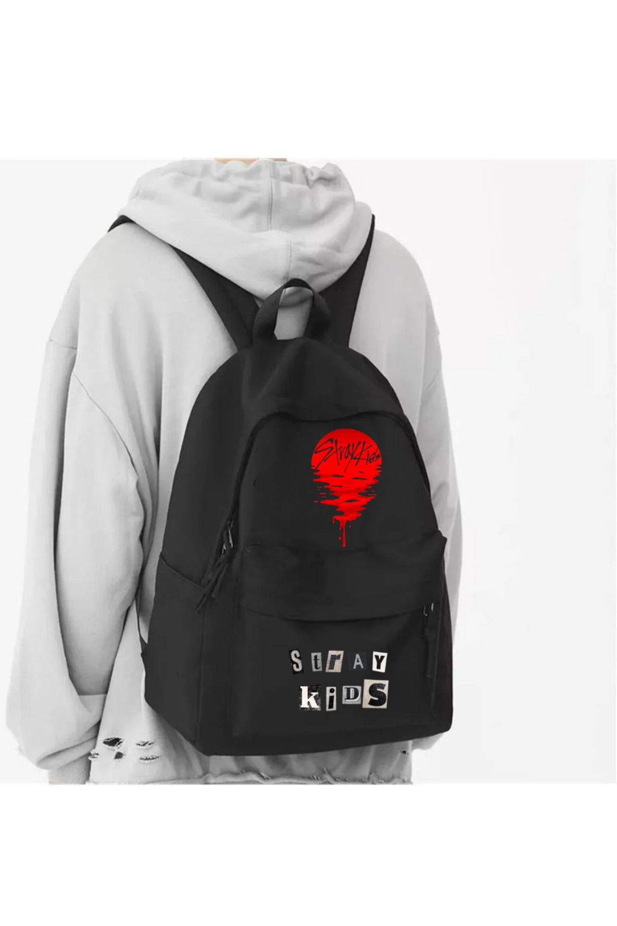 Stray Kids Baskılı Okul, Dershane, Kurs Sırt Çantası