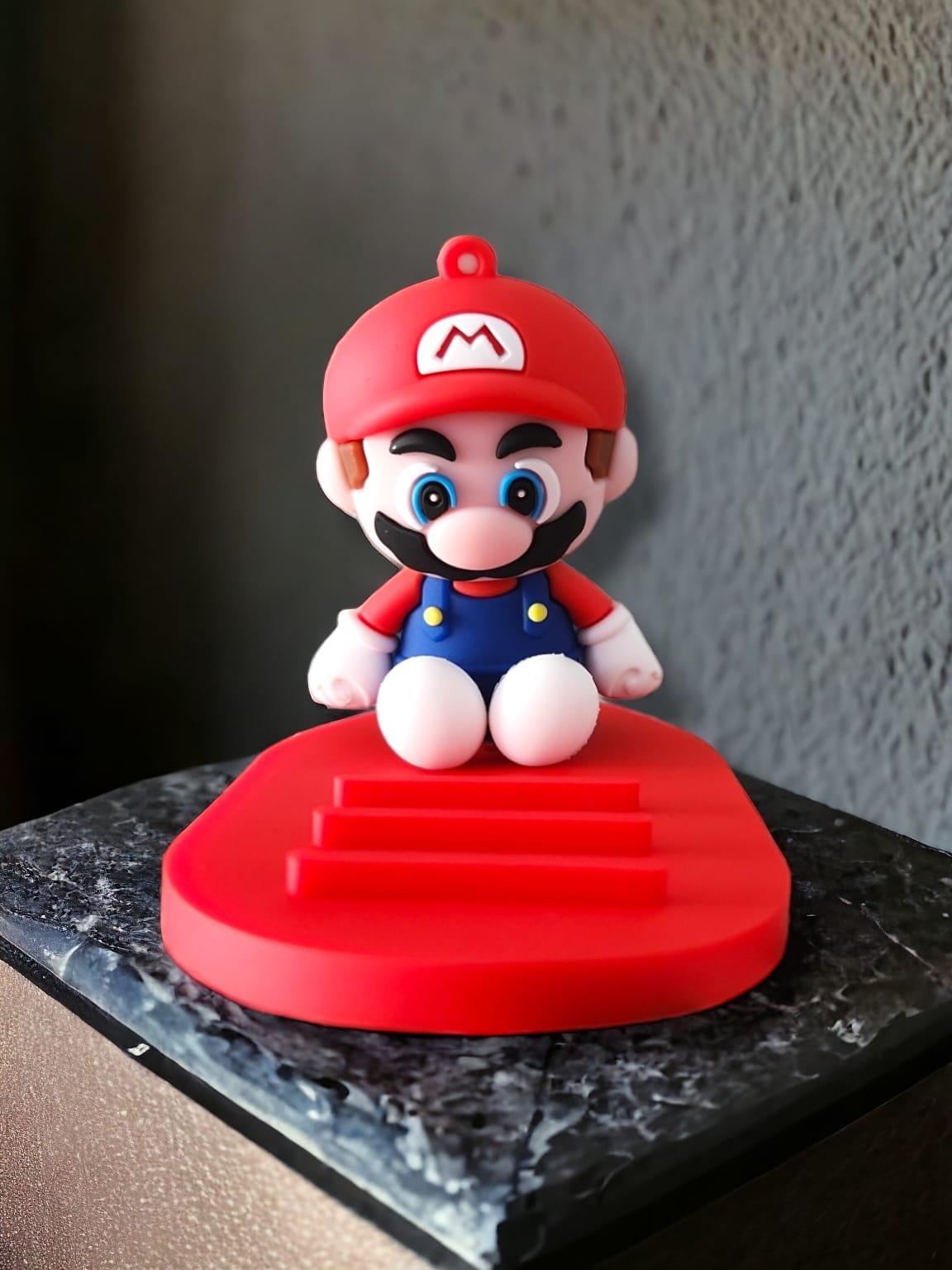 Super Mario Karakter Telefon Tutucu