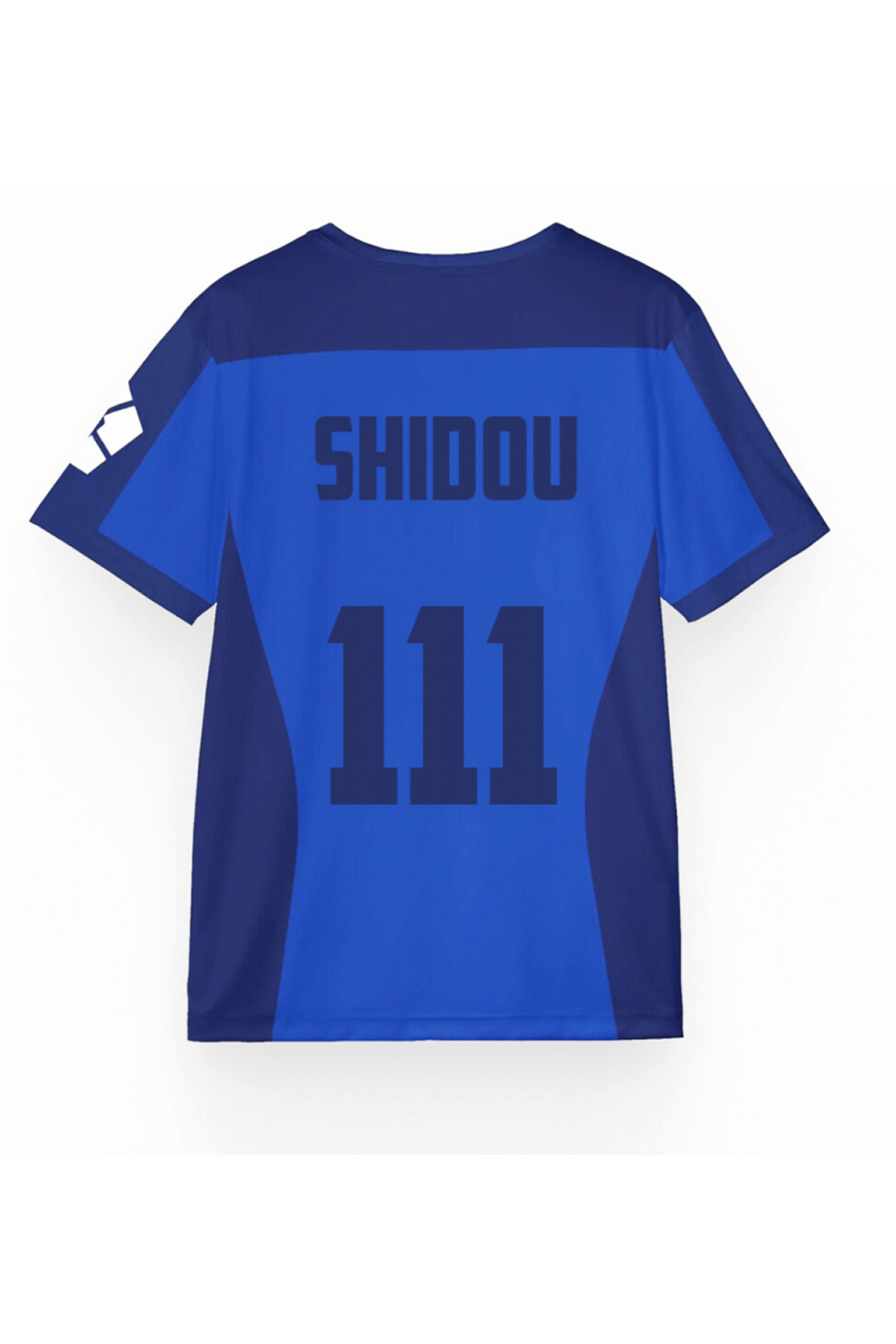 Anime Blue Lock Mavi SHİDOU 111 Unisex Forma Unisex T-shirt