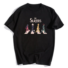 The Slayers Siyah Unisex Oversize T-shirt