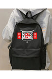 Tokyo Japonya Baskılı Unisex Okul Sırt Çantası