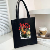 Tokyo Street Siyah Bez Çanta