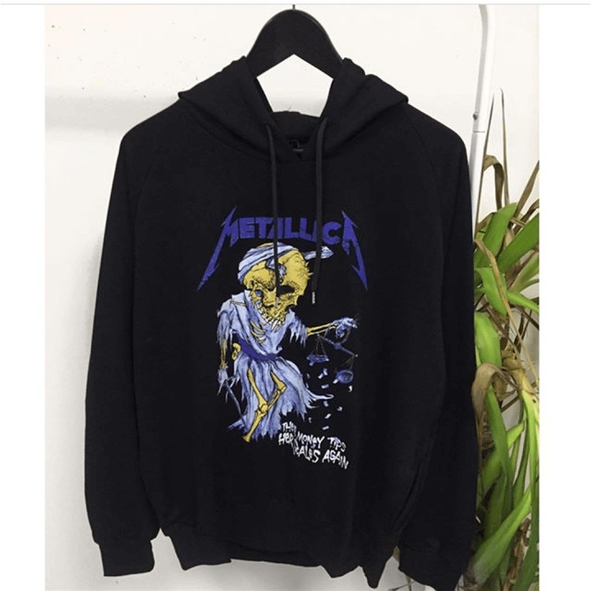 Touz Metallica (Unisex) Kapşonlu