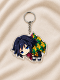 Demon Slayer (Kimetsu no Yaiba) Temalı Charm Anahtarlık
