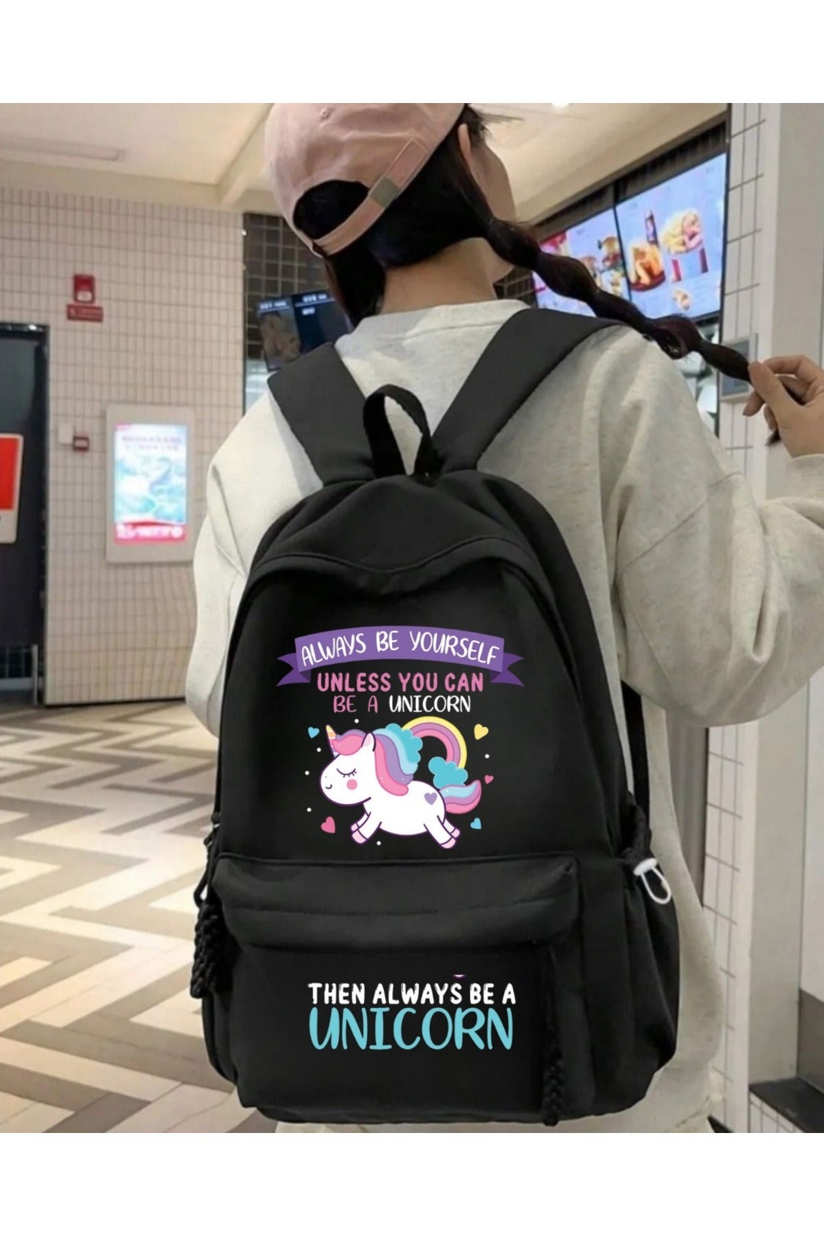 Unicorn Baskılı Okul, Dershane, Kurs Sırt Çantası