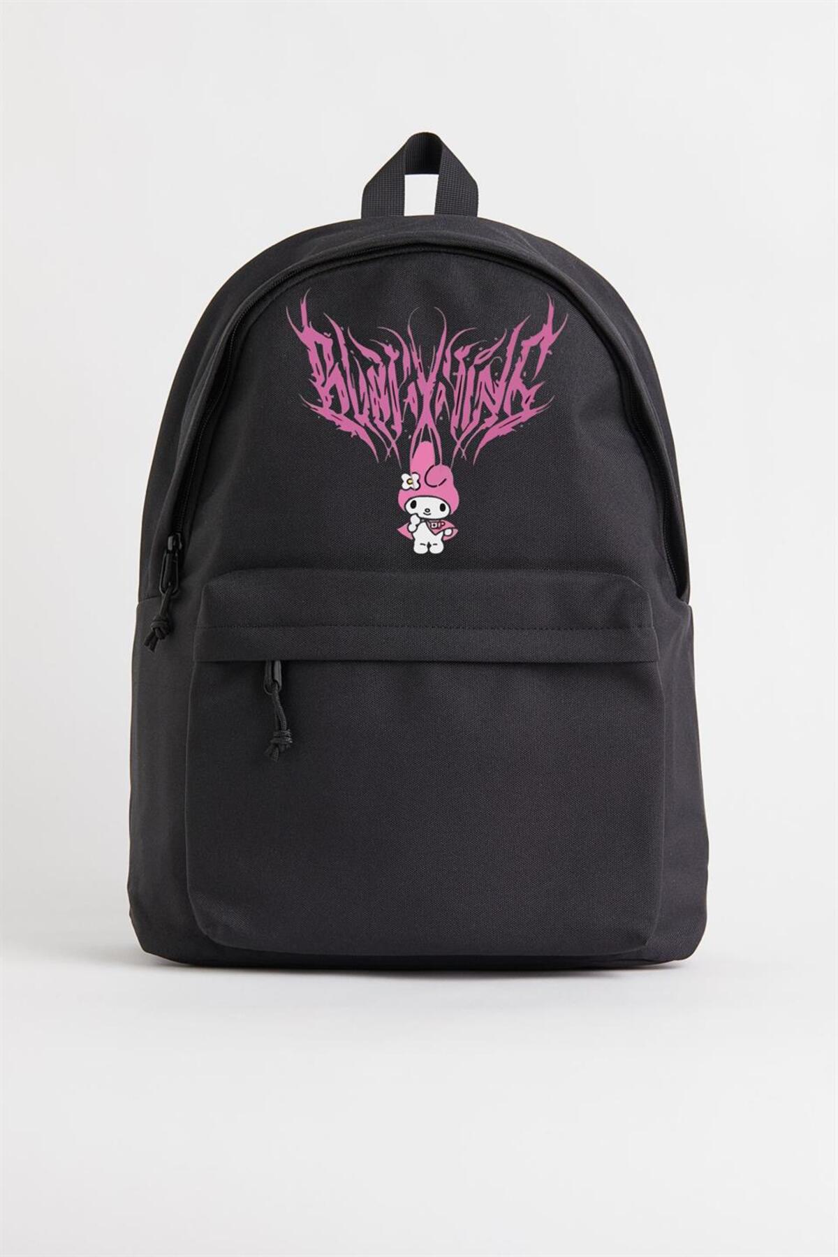 Very Kind  Melody Pink Baskılı Unisex Sırt Çantası