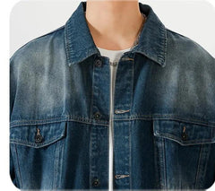 Vintage Denim Kot Unisex Ceket