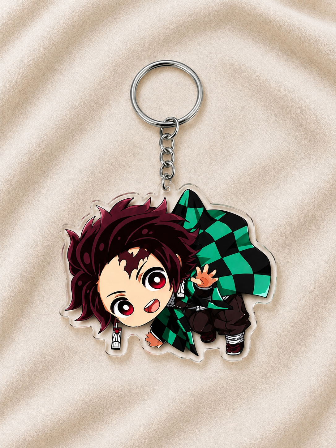 Demon Slayer (Kimetsu no Yaiba) Temalı Charm Anahtarlık