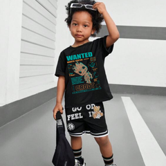 Wanted's Kids Baskılı T-shirt