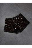 Y2K Retro Sequin Pul Sim Detaylı Şort